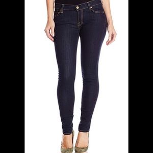 7 for All Mankind The Skinny Low Rise Jeans